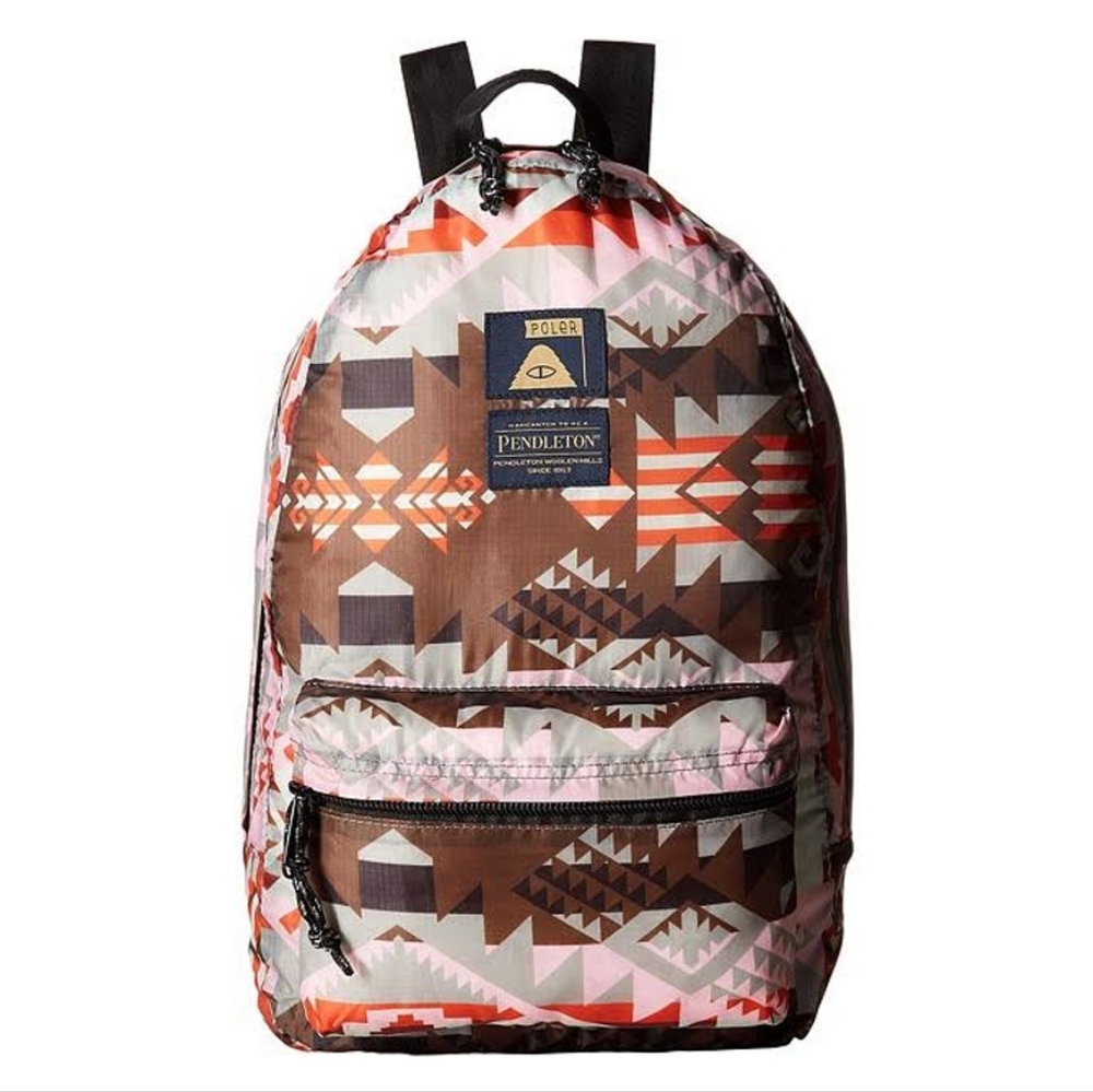 LIKE NEW Poler x Pendleton Stuffable Rambler Misty Pink Backpack